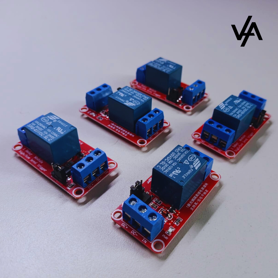 5 Piezas_Relé 1 Canal 5v Para Arduino